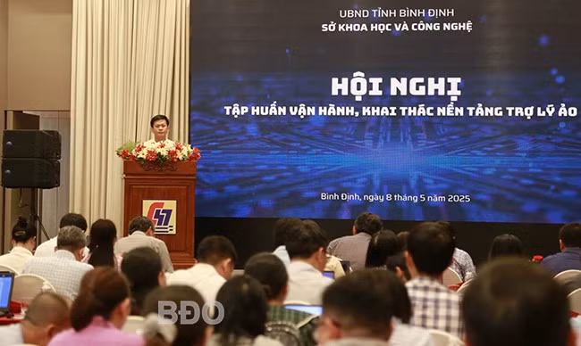 Quang cảnh hội nghị tập huấn. Ảnh: TRỌNG LỢI