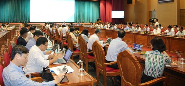 Quang cảnh hội nghị.