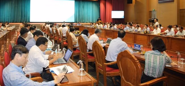 Quang cảnh hội nghị.