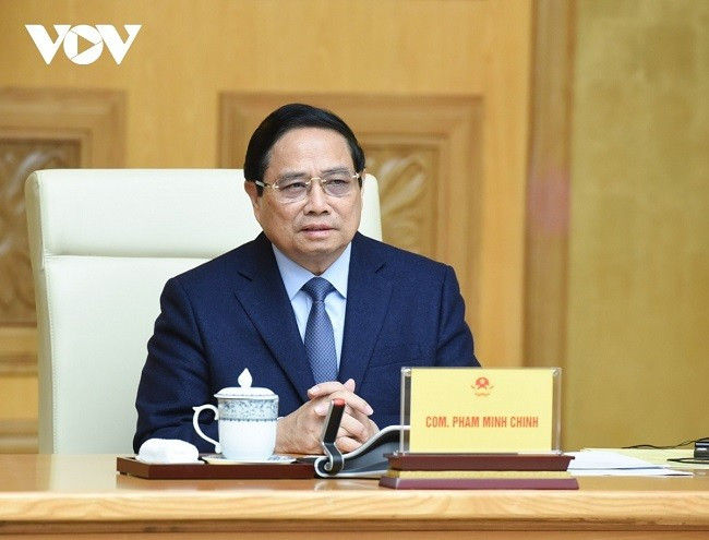 Thủ tướng Phạm Minh Chính phát biểu.