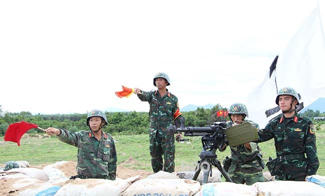 LLVT tỉnh luôn chú trọng công tác huấn luyện, sẵn sàng chiến đấu. Ảnh: H.P