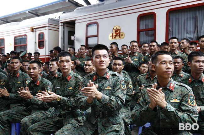 Các chiến sĩ của Quân đoàn 34. Ảnh: H.P Các chiến sĩ của Quân đoàn 34. Ảnh: H.P