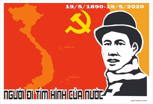 Tác phẩm Người đi tìm hình của nước của tác giả Nguyễn Thị Mỹ Dung đoạt giải Nhất.