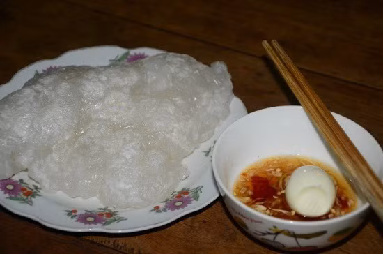 Bột mì nhứt quấy. Ảnh: TRẦN THỊ DUYÊN Bột mì nhứt quấy. Ảnh: TRẦN THỊ DUYÊN