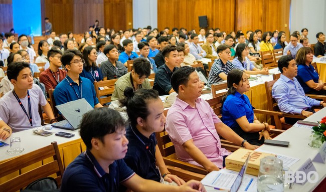 Quang cảnh khai mạc Trường hè Khoa học Việt Nam lần thứ 11. Ảnh: T.L