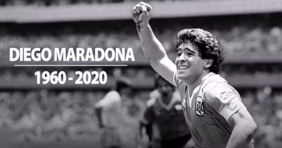Maradona qua đời ở tuổi 60.