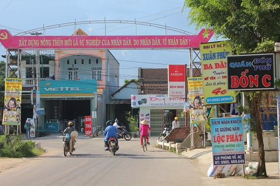 Thị tứ Mỹ Yên (xã Tây Bình) hôm nay. Thị tứ Mỹ Yên (xã Tây Bình) hôm nay.