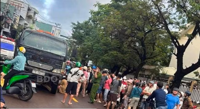 Hiện trường vụ tai nạn. Ảnh: Cơ quan CA cung cấp.