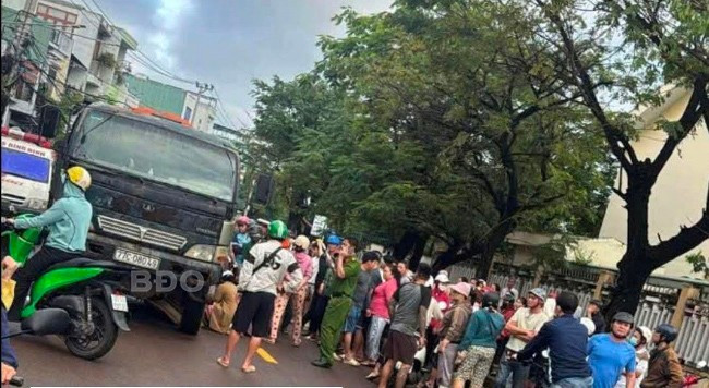 Hiện trường vụ tai nạn. Ảnh: Cơ quan CA cung cấp.