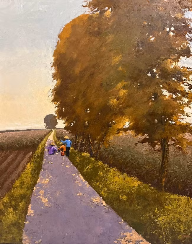 Tranh của họa sĩ BÙI MẠNH Tranh của họa sĩ BÙI MẠNH