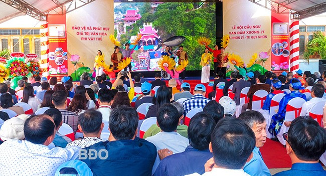 Quang cảnh buổi lễ.