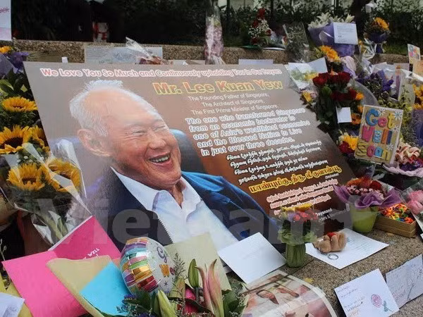 Sự ra đi của ông Lý Quang Diệu là mất mát lớn đối với người dân Singapore.
