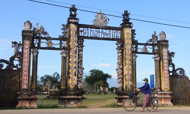 Một góc Tử Cấm Thành của thành Hoàng Đế. Ảnh: N. NHUẬN