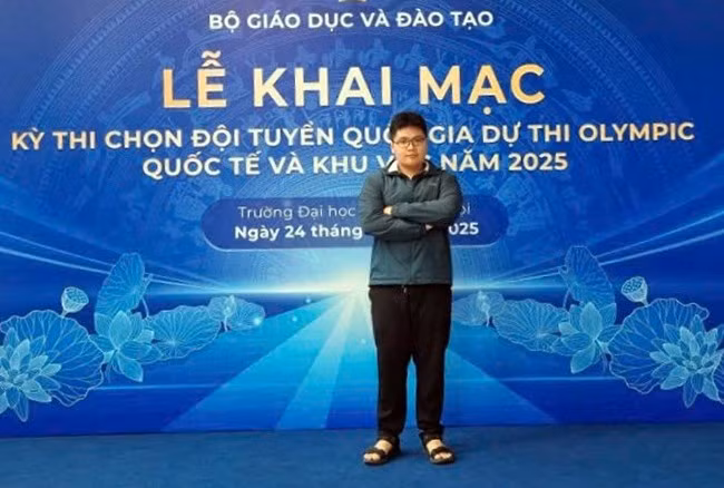 Thí sinh Lê Kiến Thành. Ảnh: GĐCC.