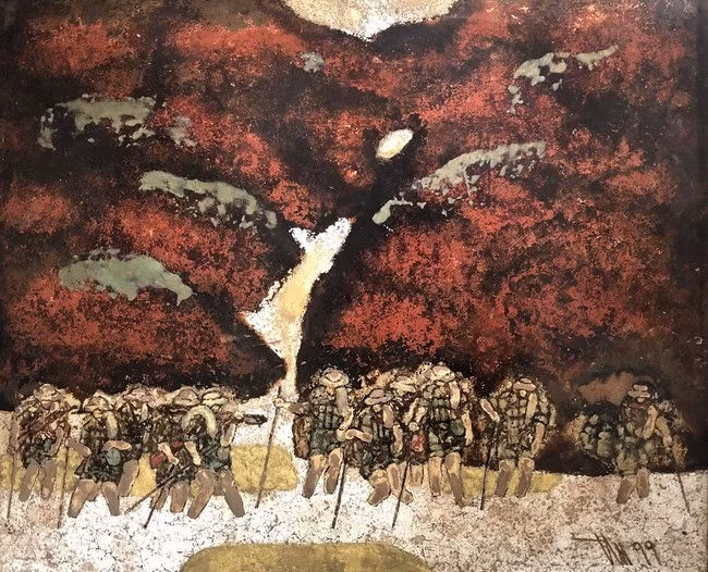 Tranh của họa sĩ LÊ THANH TRỪ