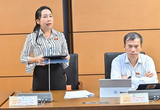 ĐB Lý Tiết Hạnh đề nghị trong công tác tuyển chọn lực lượng tham gia gìn giữ hòa bình phải có tiêu chí rõ ràng, huấn luyện nghiêm túc. Ảnh: Đoàn ĐBQh tỉnh ĐB Lý Tiết Hạnh đề nghị trong công tác tuyển chọn lực lượng tham gia gìn giữ hòa bình phải có tiêu chí rõ ràng, huấn luyện nghiêm túc. Ảnh: Đoàn ĐBQh tỉnh