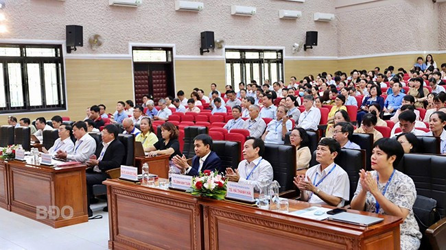 Quang cảnh hội nghị. Ảnh: H.Đ Quang cảnh hội nghị. Ảnh: H.Đ