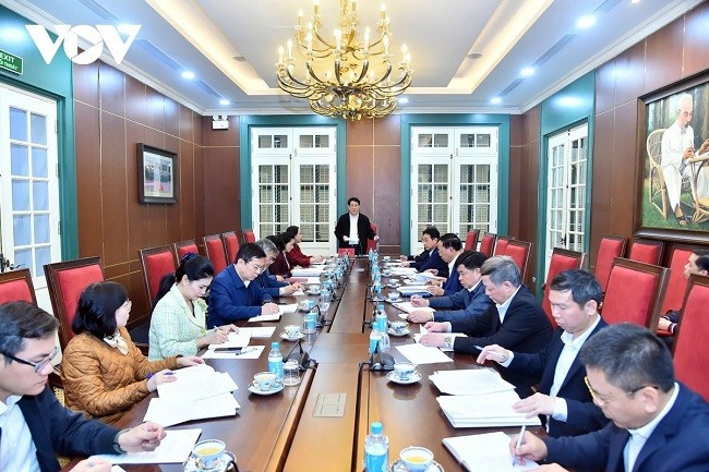 Toàn cảnh buổi làm việc