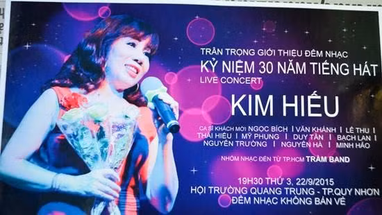 Vé mời xem chương trình ca nhạc kỷ niệm chặng đường 30 năm ca hát của ca sĩ Kim Hiếu. Vé mời xem chương trình ca nhạc kỷ niệm chặng đường 30 năm ca hát của ca sĩ Kim Hiếu.