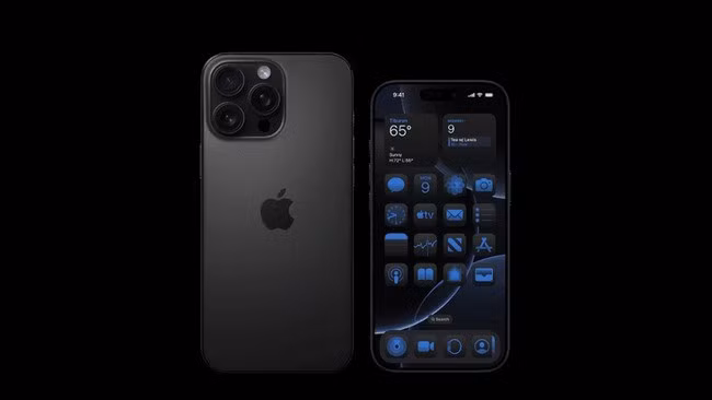 Phiên bản màu đen của iPhone 16 Pro và Pro Max