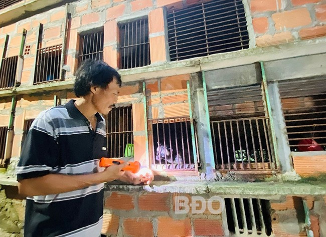 Phần lớn cơ sở gây nuôi, mua bán động vật hoang dã trên địa bàn tỉnh đã tuân thủ quy định pháp luật. - Trong ảnh: Cơ sở nuôi động vật hoang dã của anh Nguyễn Quốc Thắng (khu phố 1, phường Ghềnh Ráng, TP Quy Nhơn). Ảnh: N.N Phần lớn cơ sở gây nuôi, mua bán động vật hoang dã trên địa bàn tỉnh đã tuân thủ quy định pháp luật. - Trong ảnh: Cơ sở nuôi động vật hoang dã của anh Nguyễn Quốc Thắng (khu phố 1, phường Ghềnh Ráng, TP Quy Nhơn). Ảnh: N.N