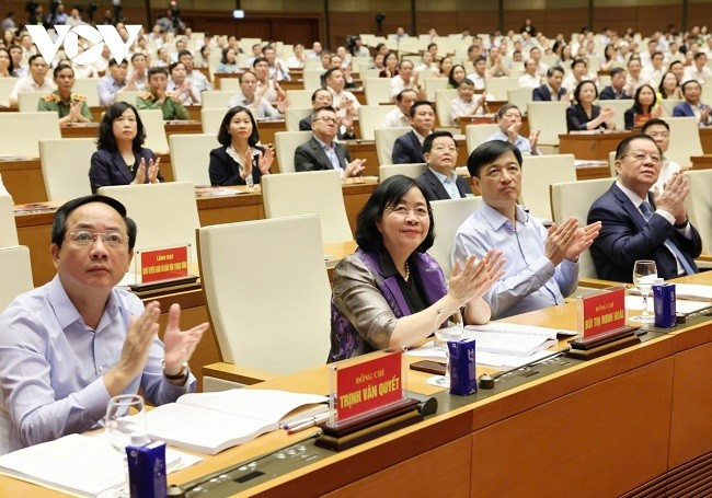 Các đại biểu tham dự hội nghị tại điểm cầu Hà Nội. Các đại biểu tham dự hội nghị tại điểm cầu Hà Nội.