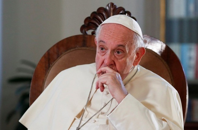 Giáo hoàng Francis. Ảnh: Reuters Giáo hoàng Francis. Ảnh: Reuters