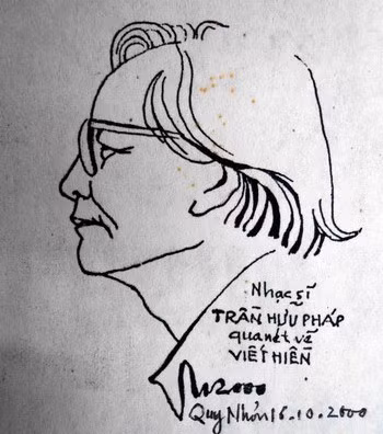 Trần Hữu Pháp sinh ngày 5.10.1934 tại xã Ân Phong, huyện Hoài Ân. Năm 1948, ông công tác tại Ðoàn Văn công tuyên truyền thuộc Sở Thông tin Liên khu V. Năm 1954, Trần Hữu Pháp tập kết ra Bắc và nhận công tác tại Ðoàn Văn công Thanh niên xung phong Trung ương. Một thời gian dài sau đó, Trần Hữu Pháp lần lượt công tác tại Báo Tiền Phong, Nhà xuất bản Âm nhạc, Ðài Truyền thanh Hà Nội. Sau năm 1975, Trần Hữu Pháp về nhận công tác tại Ðài Phát thanh Bình Trị Thiên.