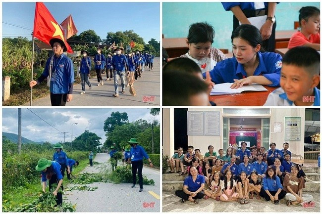 Tổ chức cho sinh viên tham gia các hoạt động tình nguyện.