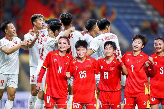 ĐT U22 Việt Nam và ĐT nữ Việt Nam thuộc nhóm hạt giống số 1 tại SEA Games 33.