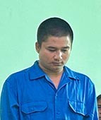 Bị cáo Đinh Văn Dũng. Ảnh: Q.T