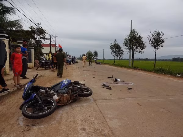 Hiện trường vụ tai nạn