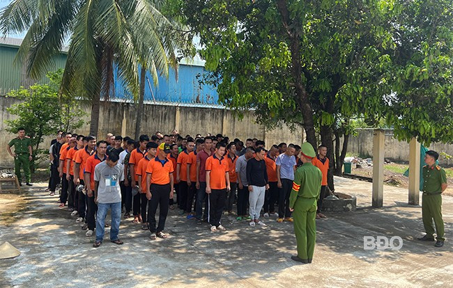 Cơ sở cai nghiện ma túy tỉnh đã, đang giúp những người dính vào ma túy tìm lại chính mình và tránh xa ma túy từ những thói quen sinh hoạt lành mạnh mỗi ngày. Ảnh: K.A Cơ sở cai nghiện ma túy tỉnh đã, đang giúp những người dính vào ma túy tìm lại chính mình và tránh xa ma túy từ những thói quen sinh hoạt lành mạnh mỗi ngày. Ảnh: K.A