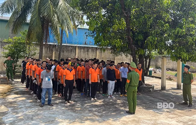 Cơ sở cai nghiện ma túy tỉnh đã, đang giúp những người dính vào ma túy tìm lại chính mình và tránh xa ma túy từ những thói quen sinh hoạt lành mạnh mỗi ngày. Ảnh: K.A