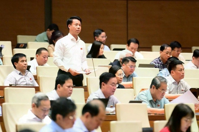 Đại biểu Hoàng Quốc Khánh (Đoàn Lai Châu). (Ảnh: QH) Đại biểu Hoàng Quốc Khánh (Đoàn Lai Châu). (Ảnh: QH)