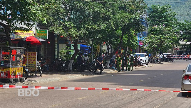 Cơ quan CA tạm khoanh vùng để thực hiện các biện pháp nghiệp vụ. Ảnh: CACC