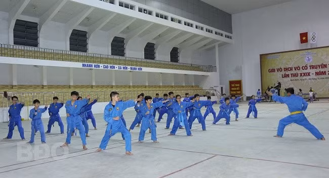 Phong trào Vovinam phát triển ở nhiều địa phương trong tỉnh.