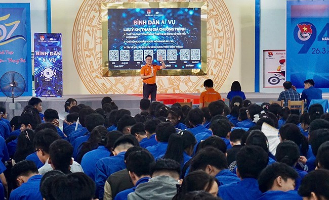 Quang cảnh chương trình. Ảnh: D.N