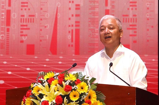 Giám đốc Sở Y tế Lê Quang Hùng phát biểu tại hội thảo. Ảnh: M.H Giám đốc Sở Y tế Lê Quang Hùng phát biểu tại hội thảo. Ảnh: M.H