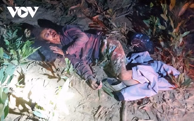 Nạn nhân bị voi quật bất tỉnh tại Lô 8, tiểu khu 2C, khu vực rừng trồng của của Công ty TNHH một thành viên lâm nghiệp La Ngà.