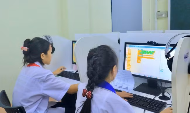 Các thí sinh tham dự Hội thi. Ảnh: D.L