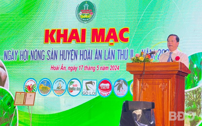 Phó Chủ tịch Thường trực UBND tỉnh Nguyễn Tuấn Thanh phát biểu chỉ đạo tại lễ khai mạc ngày hội. Ảnh: HẢI YẾN Phó Chủ tịch Thường trực UBND tỉnh Nguyễn Tuấn Thanh phát biểu chỉ đạo tại lễ khai mạc ngày hội. Ảnh: HẢI YẾN