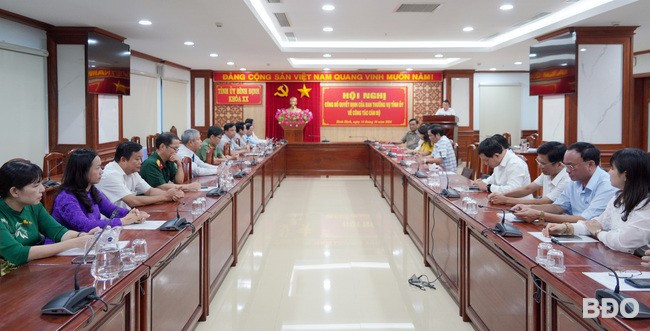 Quang cảnh Hội nghị. Ảnh: N.HÂN Quang cảnh Hội nghị. Ảnh: N.HÂN