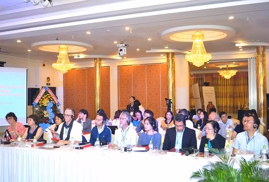 Nhiều học giả quốc tế có uy tín đã về dự Hội thảo.