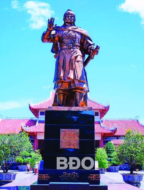 Hoàng đế Quang Trung. Ảnh: NGUYỄN DŨNG