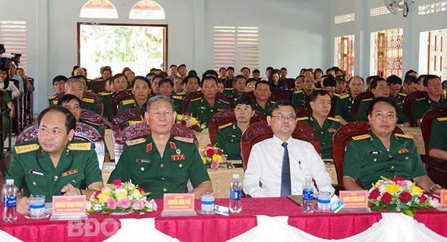 Các đại biểu tham dự buổi lễ. Ảnh: ĐVCC Các đại biểu tham dự buổi lễ. Ảnh: ĐVCC