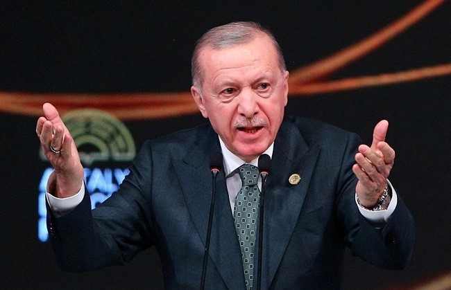 Tổng thống Thổ Nhĩ Kỳ Tayyip Erdogan tại Diễn đàn Ngoại giao Antalya ở Thổ Nhĩ Kỳ. Ảnh Reuters Tổng thống Thổ Nhĩ Kỳ Tayyip Erdogan tại Diễn đàn Ngoại giao Antalya ở Thổ Nhĩ Kỳ. Ảnh Reuters