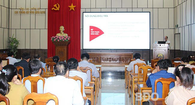 Quang cảnh tập huấn. Ảnh: AN NHIÊN Quang cảnh tập huấn. Ảnh: AN NHIÊN