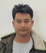 Trần Văn Hùng. Ảnh: T.L Trần Văn Hùng. Ảnh: T.L