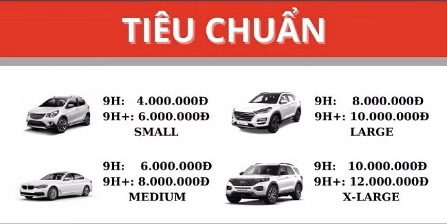 Bảng giá dịch vụ phủ ceramic ô tô tại MMKAUTO